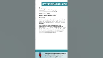 Inquiry Letter About the Procedure for Requesting a Change of Delivery Time