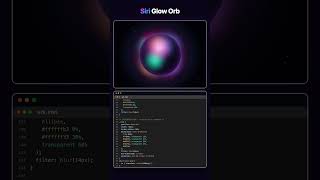 I built the Apple Intelligence orb in PURE CSS ✨ #shorts
