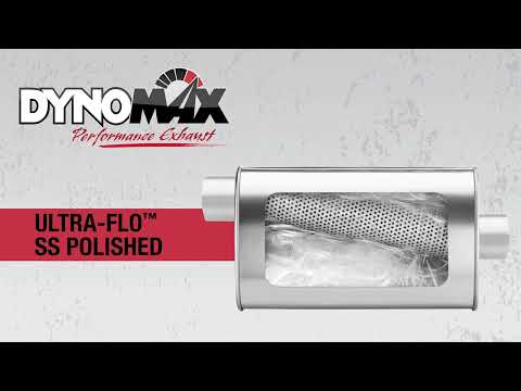 Dynomax® Exhaust | Ultra Flo® Ss Polished Muffler Sound