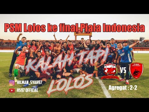 KALAH TAPI LOLOS !!! PIALA INDONESIA Madura United VS PSM Makassar