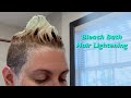 Bleach Bath Hair Lightening