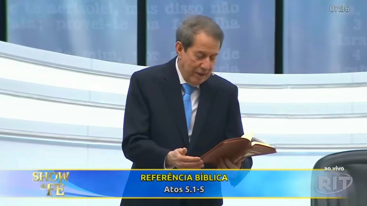 Atos 5:1-5 | NÃO MINTA PARA O ESPÍRITO SANTO | Missionário RR Soares