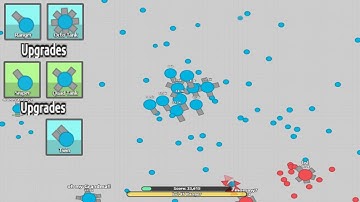 Diep.io Long range attack / 1 Ranger + 7 Sniper + 2 Octo tanks Multiboxing (2TDM)
