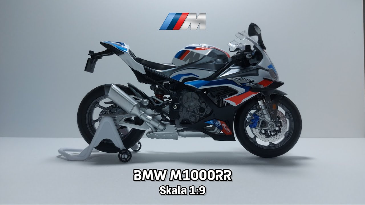 Diecast BMW M1000RR Skala 1:9