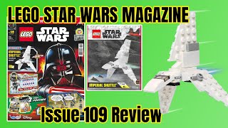 Lego Star Wars Magazine 109 with Imperial Shuttle - The Missing Minifig Issue!