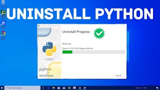 how to completely uninstall python on windows 11
