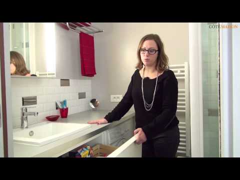 3 m2 pour une maxi salle de bains youtube Salle deau 3m2