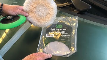 Step 2: Buffing the surface with #Lambswool_pad of #3D and #3D_ACA_500_XTra_Cut_Compound