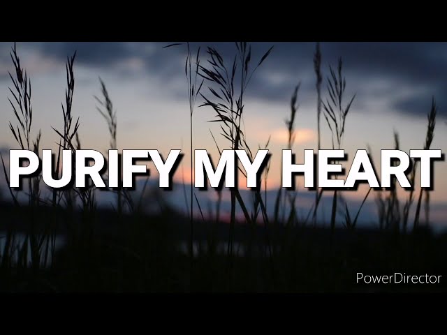 PURIFY MY HEART | Praise & Worship Song lyric video class=
