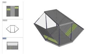 Interior sytem for .space - dynamic hexagonal system