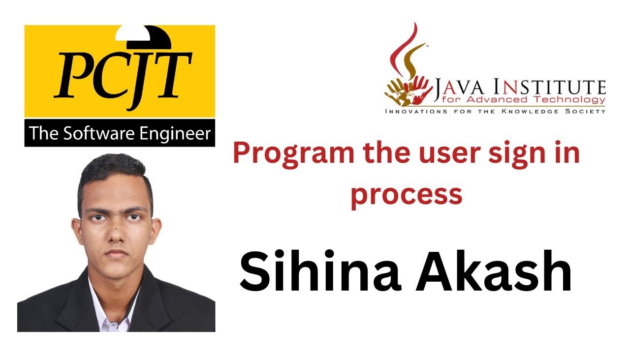 Web Programming | Task 03 | 1st Year | Project 01 | Java Institute ...