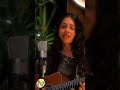She looks shy.. until she sings 🌙 #singersongwriter #acoustic #acousticcover