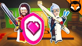 BEATING ALL THE QUESTS TOGETHER - REC ROOM screenshot 4