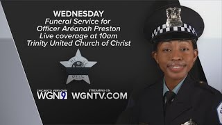 Funeral services set for slain CPD officer Aréanah Preston