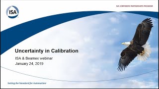 Celebrity Uncertainty in Calibration | ISA & Beamex Webinar Profile