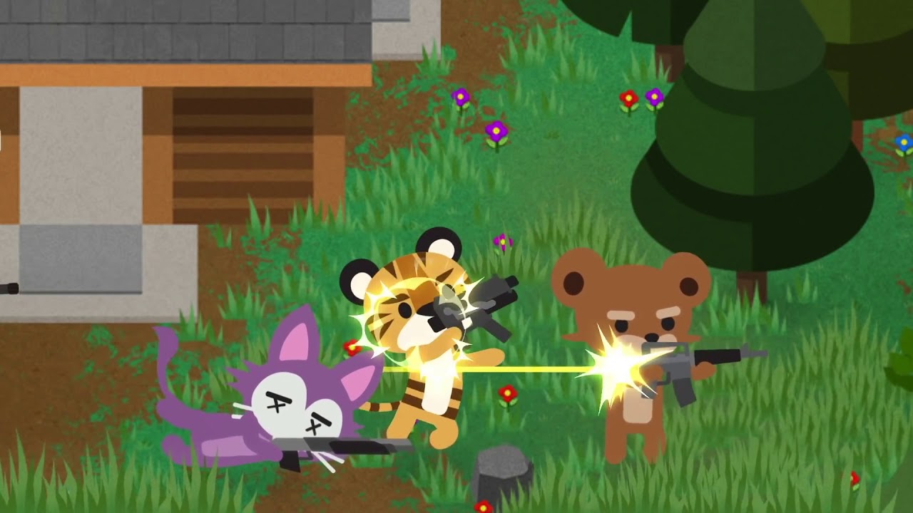Super Animal Royale Trailer Top down battle royale for PC & Mac YouTube