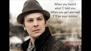 Video thumbnail of "Gavin DeGraw - Soldier (lyrics)"