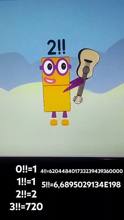 Double factorial numberblocks band #numberblocks #animation #memes #duet
