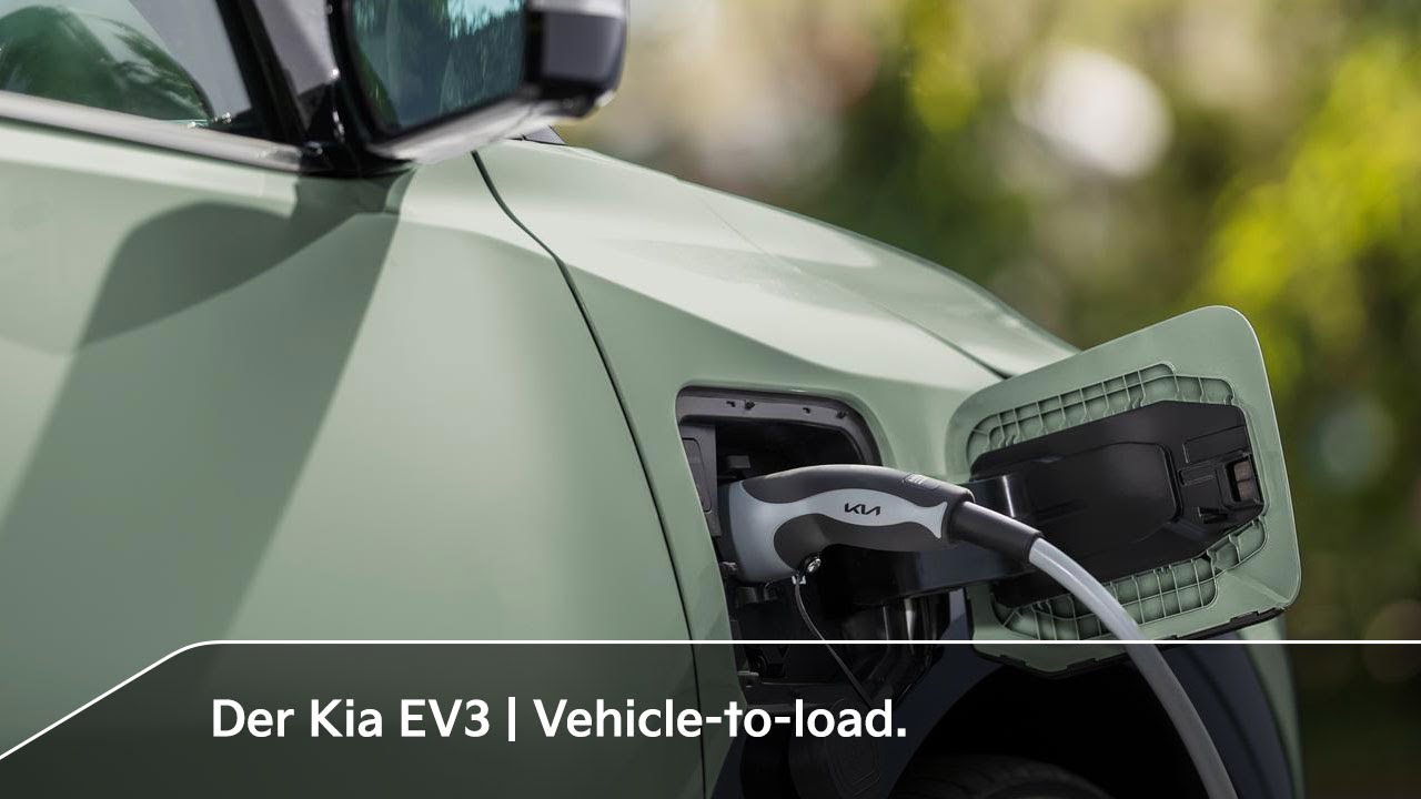 Der Kia EV3 | Vehicle-to-load