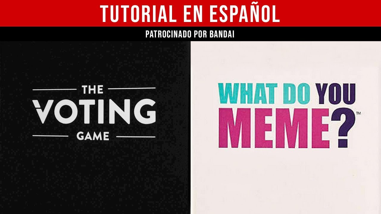 The Voting Game y What do you meme | Cómo jugar