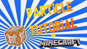How To Make a Particle Command | Minecraft