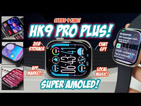 HK9 PRO PLUS - BEST SERIES 9? (unboxing and features) 