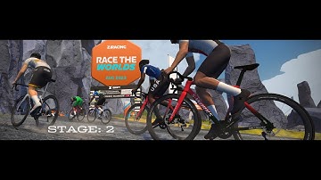 ZWIFT - RACE THE WORLD - STAGE 2 - Loch Loop - RHINO RACING - 11:10 am EST  8/10/23 - CAT D