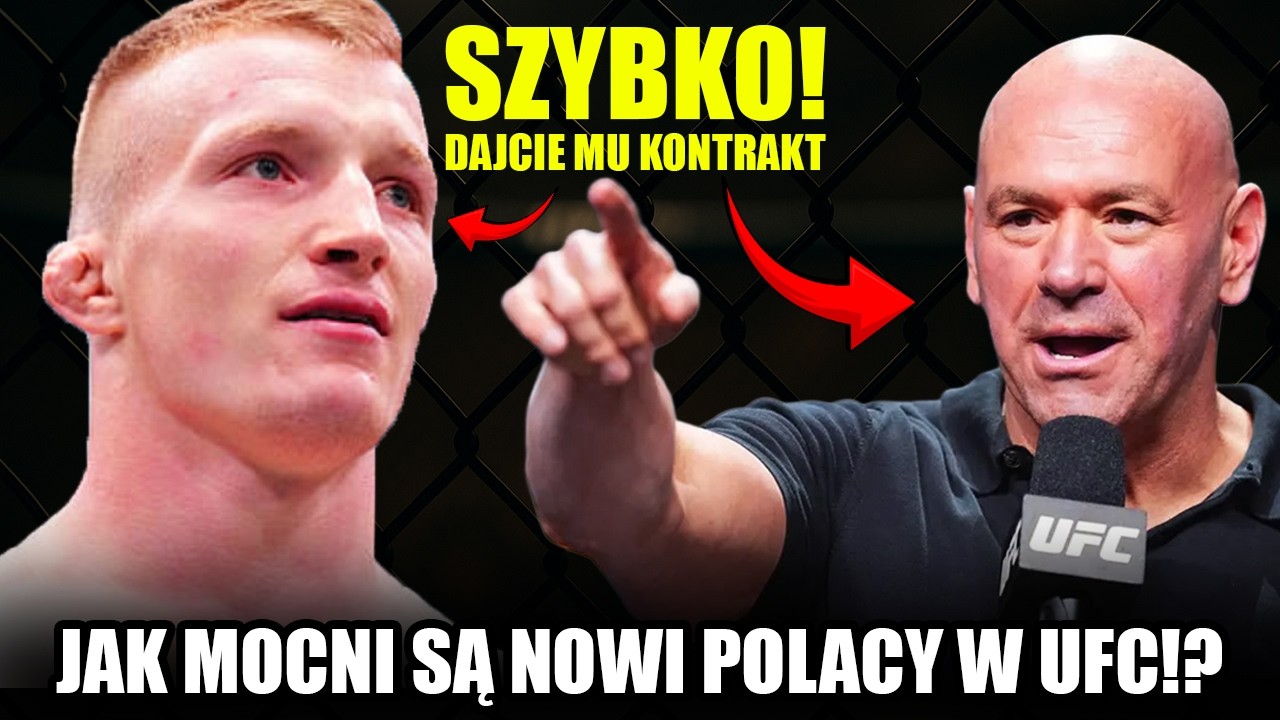 Kim są NOWI POLACY W UFC? Iwo Baraniewski i Marek Bujło w pigułce
