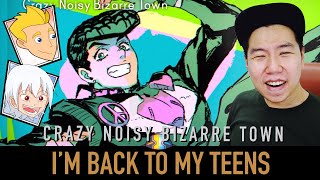 Celebrity JOJO'S BIZARRE ADVENTURE OPENING 5 CRAZY NOISY BIZARRE TOWN by THE DU | Reaction & Analysis Wealth