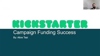 Campaigns on Kickstarter - Visions for Creative Work