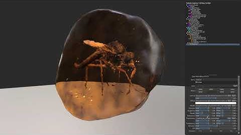 Tellusim OIT GLTF Mosquito in amber