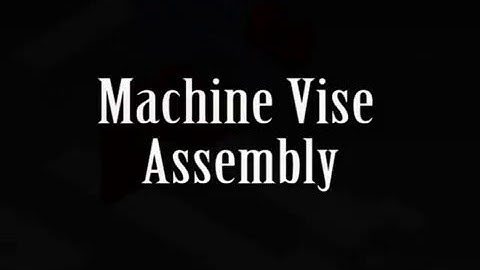 Machine Vise Animation