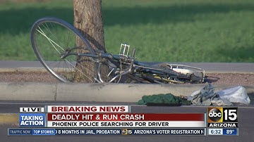 Bicyclist hit and killed in Phoenix