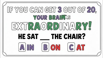 IF YOU CAN GET 3 OUT OF 10, YOUR BRAIN IS LIKE EINSTEIN’S! 🧠 | Hard Grammar Quiz