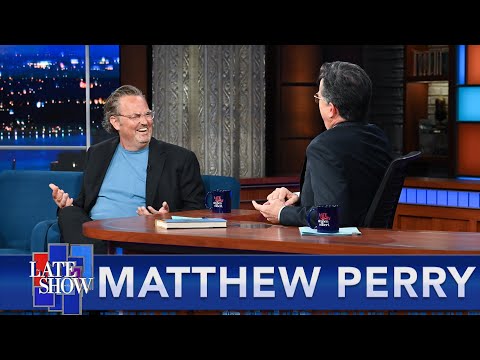 "My Heart Stopped For Five Minutes" - Matthew Perry On His New Book And The Day He Almost Died