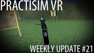 PractisimVR Update #21 - New USPSA Long course, 180 teleport fix and match scores.