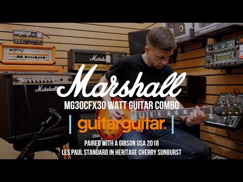 Marshall MG30CFX | Combo Amp & Gibson Les Paul Standard