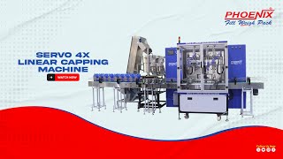 Famous Servo 4x Linear Capping Machine Net Worth