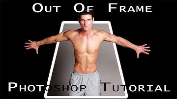 Out of Frame - 3d Pop Out Image - Photoshop Cs6 Tutorial - 3d Effect