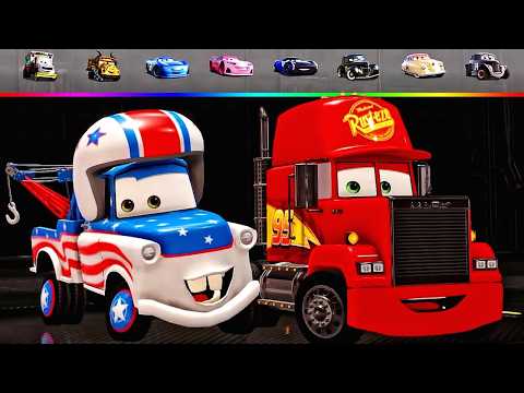 HEAVYWEIGHT FRIENDS SHOWDOWN! Mater x Mack Cars 3 Driven to Win
