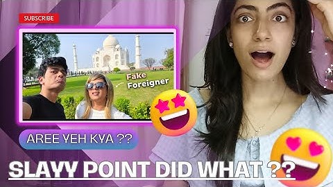 When Indians Visit TAJ MAHAL For The First Time @SlayyPointOfficial