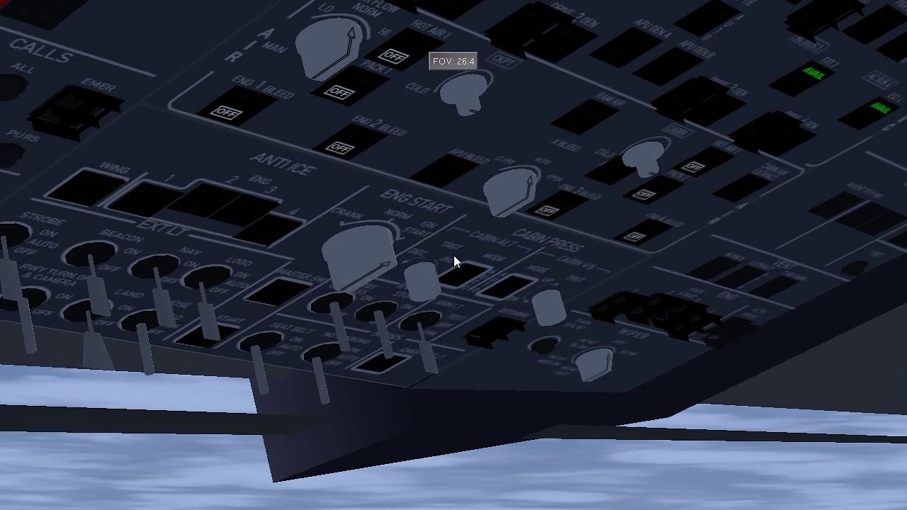 Start and Fly Airbus 380 on Flightgear