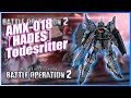 AMX-01 [HADES] Todesritter Gameplay [MOBILE SUIT GUNDAM BATTLE OPERATION 2]