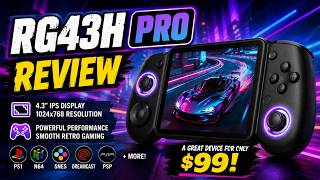 This $99 retro handheld surprised me - Review of RG43H PRO from AISLPC