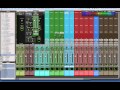 Mixing with mike mixing tip using mono reverbs