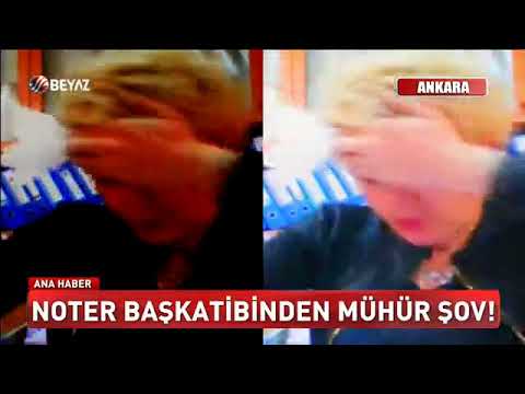 Noter Başkatibinden Mühür Şov.!