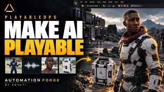 PlayableOps: From AI Output to Playable Content in Unreal Engine 5.8