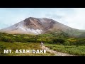 Hiking in Daisetsuzan, Japan - the tallest mountain in Hokkaido, Mt. Asahidake