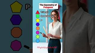 The Geometry of Polygons: A Guide to Shapes #education  #english #englishlanguage  #foryou #shorts