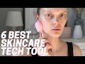 Top 6 Beauty Facial Skincare Tech Tools. Updated and new products with demonstration.